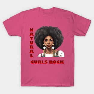 Natural Curls Rock T-Shirt